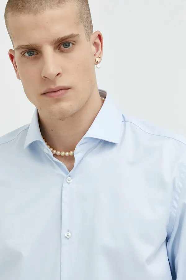 HUGO Bombažna srajca HUGO