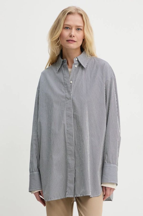 Marc O'Polo Bombažna srajca Marc O'Polo ženska, bela barva, 500081342019