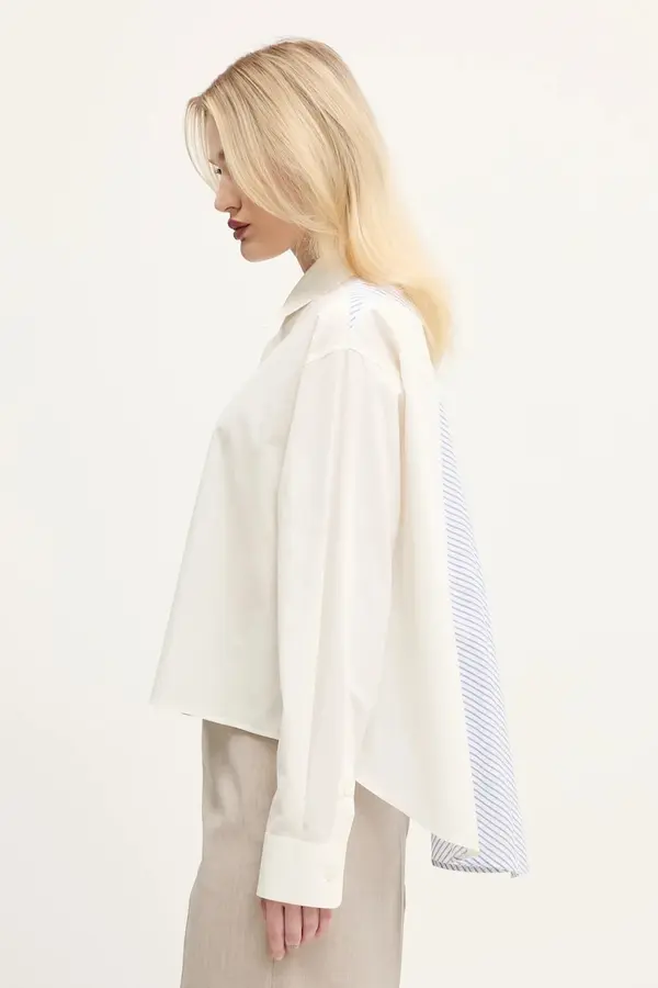 MM6 Maison Margiela Bombažna srajca MM6 Maison Margiela
