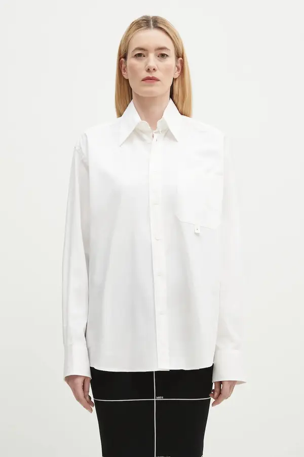 MM6 Maison Margiela Bombažna srajca MM6 Maison Margiela