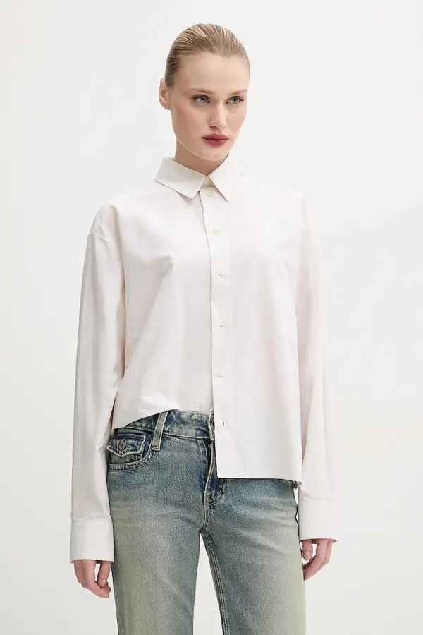 MM6 Maison Margiela Bombažna srajca MM6 Maison Margiela