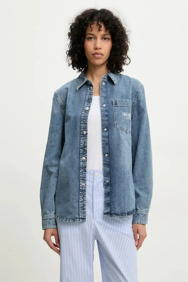 Moschino Jeans Bombažna srajca Moschino Jeans