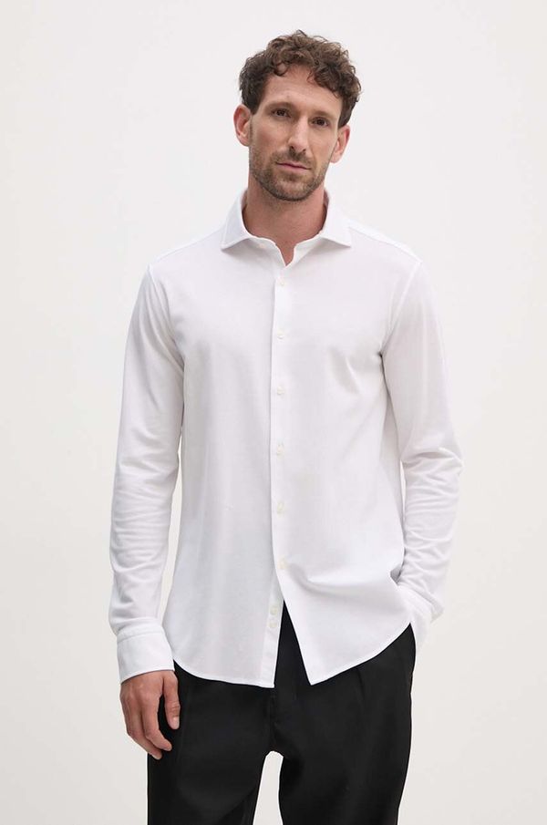 Paul&Shark Bombažna srajca Paul&Shark moška, bela barva, 14313124CF