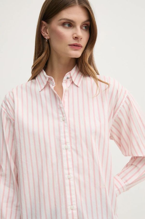 Pepe Jeans Bombažna srajca Pepe Jeans ARTEMISA ženska, bela barva, PL304975