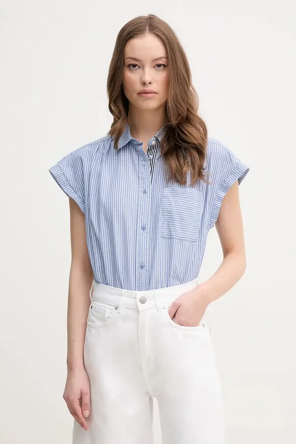 Pepe Jeans Bombažna srajca Pepe Jeans DIXIT