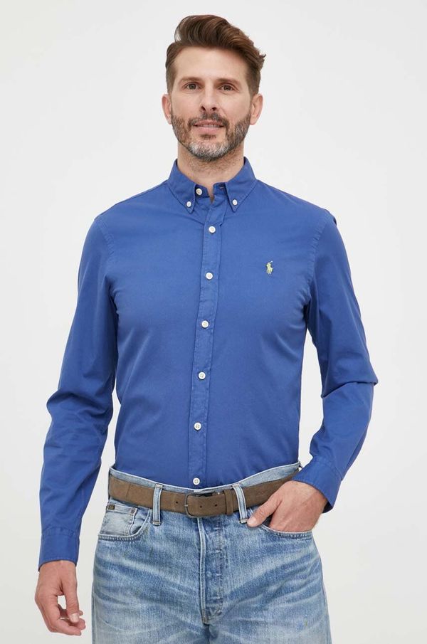 Polo Ralph Lauren Bombažna srajca Polo Ralph Lauren moška