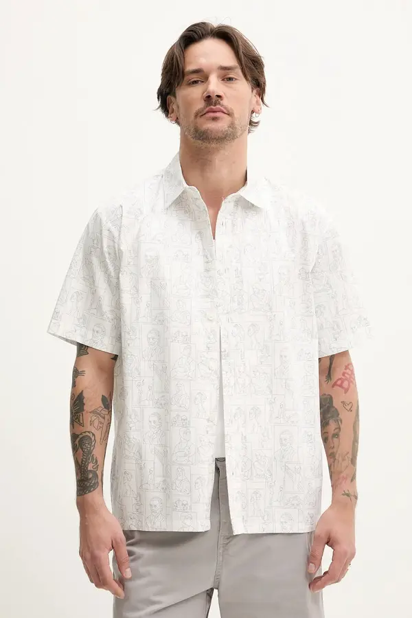Resteröds Bombažna srajca Resteröds Ron Shirt