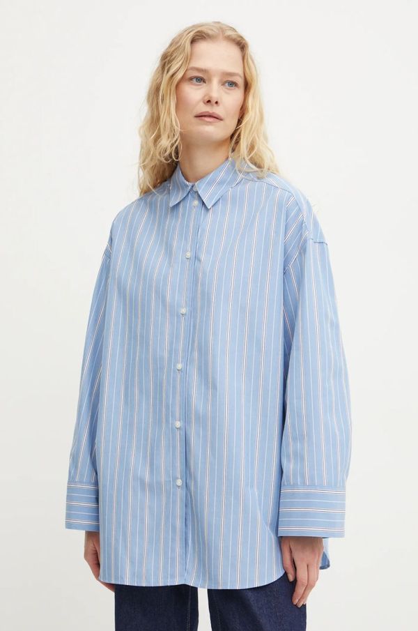 Samsoe Samsoe Bombažna srajca Samsoe Samsoe MARIKA ženska, F23300059