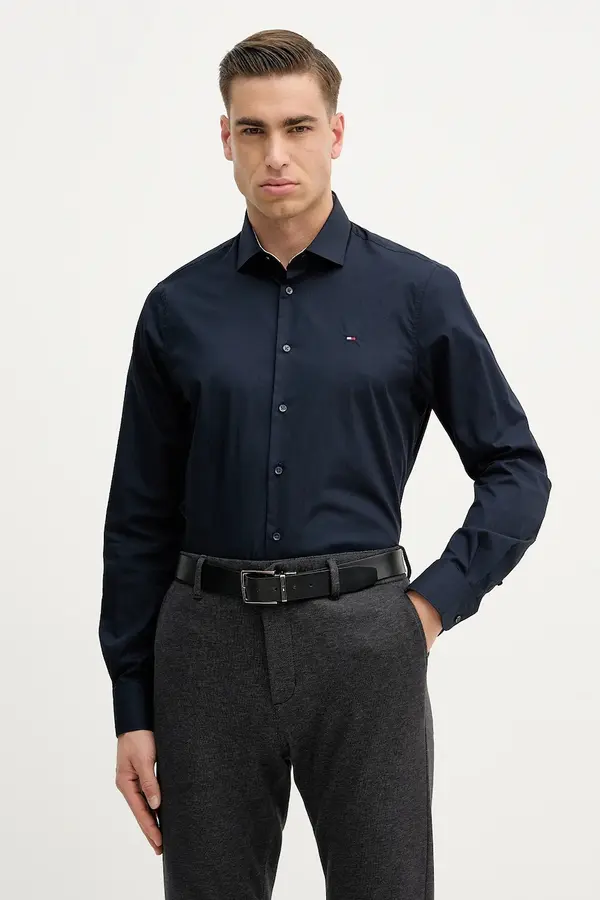 Tommy Hilfiger Bombažna srajca Tommy Hilfiger