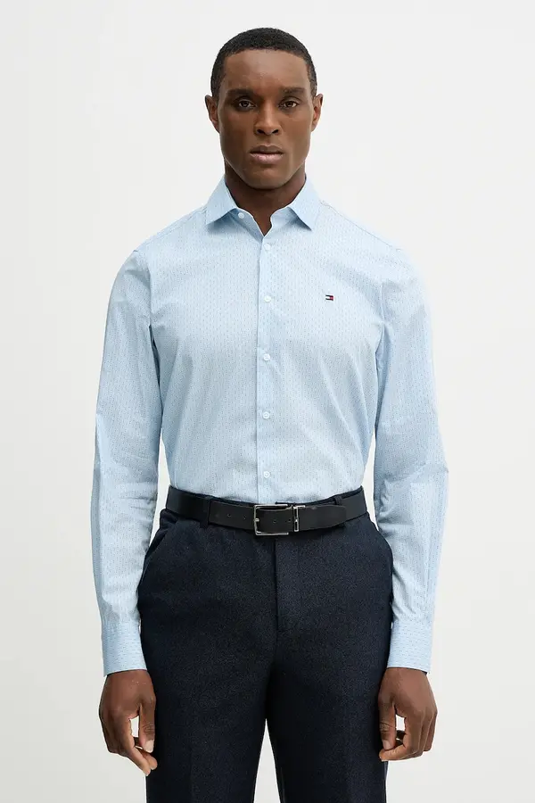 Tommy Hilfiger Bombažna srajca Tommy Hilfiger