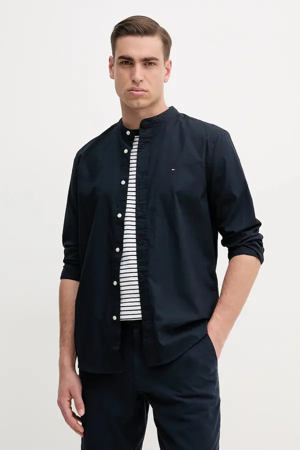 Tommy Hilfiger Bombažna srajca Tommy Hilfiger