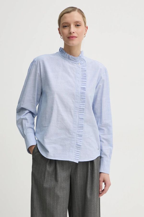 Tommy Hilfiger Bombažna srajca Tommy Hilfiger ženska, WW0WW44063