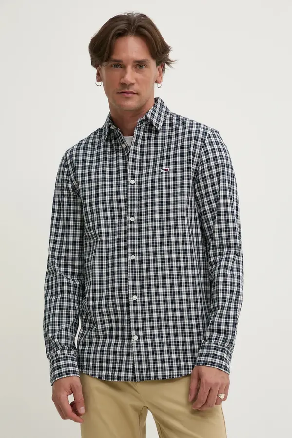 Tommy Jeans Bombažna srajca Tommy Jeans