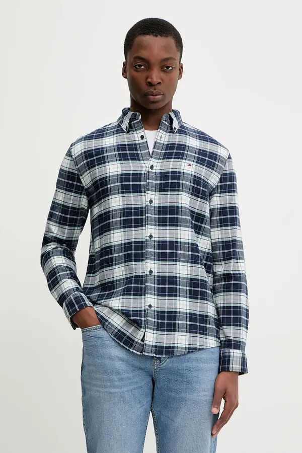 Tommy Jeans Bombažna srajca Tommy Jeans