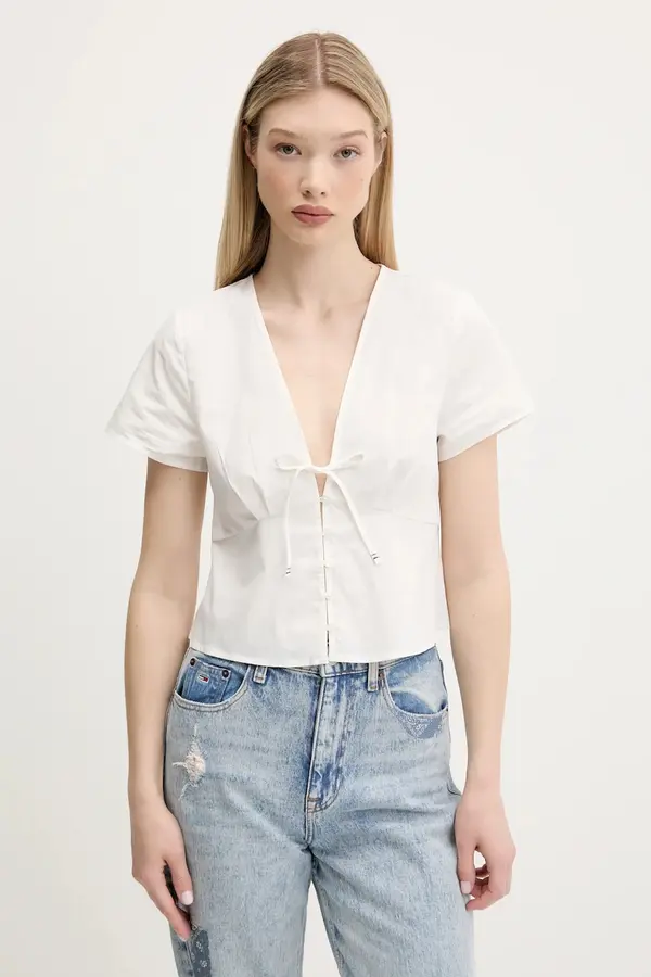 Tommy Jeans Bombažna srajca Tommy Jeans