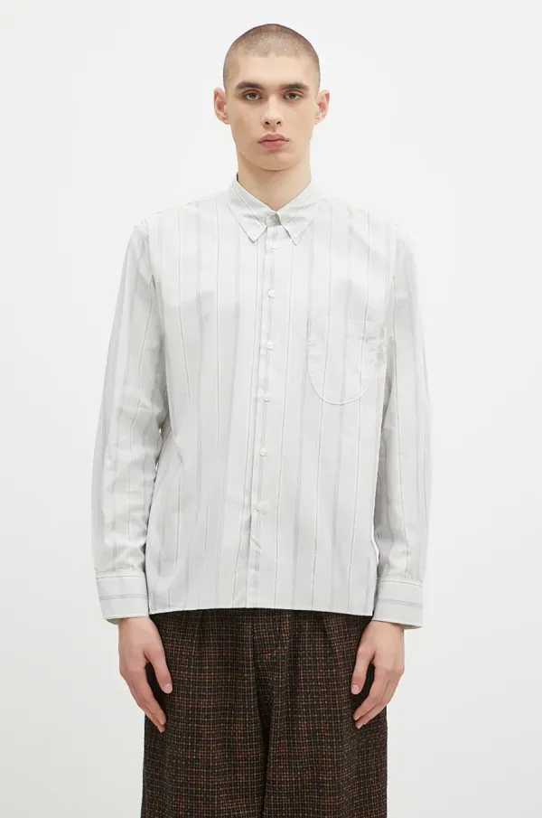 Universal Works Bombažna srajca Universal Works moška, 31553