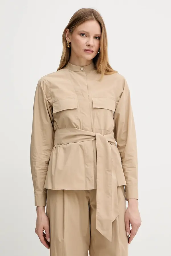 Weekend Max Mara Bombažna srajčna jakna Weekend Max Mara