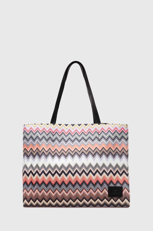 Missoni Bombažna torba Missoni MI10015A