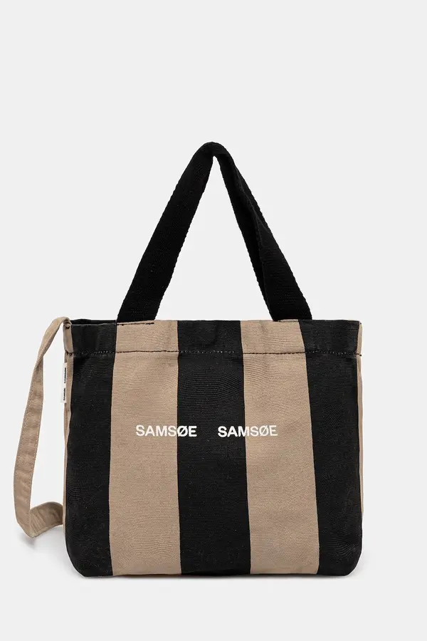 Samsoe Samsoe Bombažna torba Samsoe Samsoe SAFRINKA