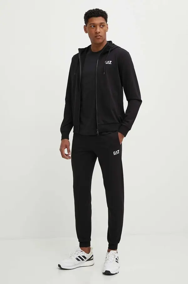 EA7 Emporio Armani Bombažna trenirka EA7 Emporio Armani