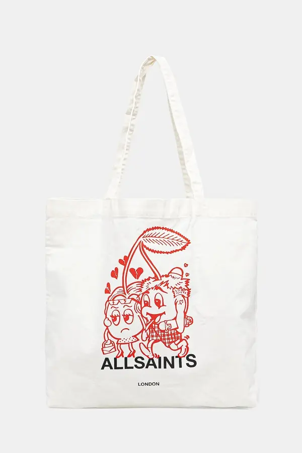 AllSaints Bombažna vrečka AllSaints BREAKUP 40 x 35 x 13 cm