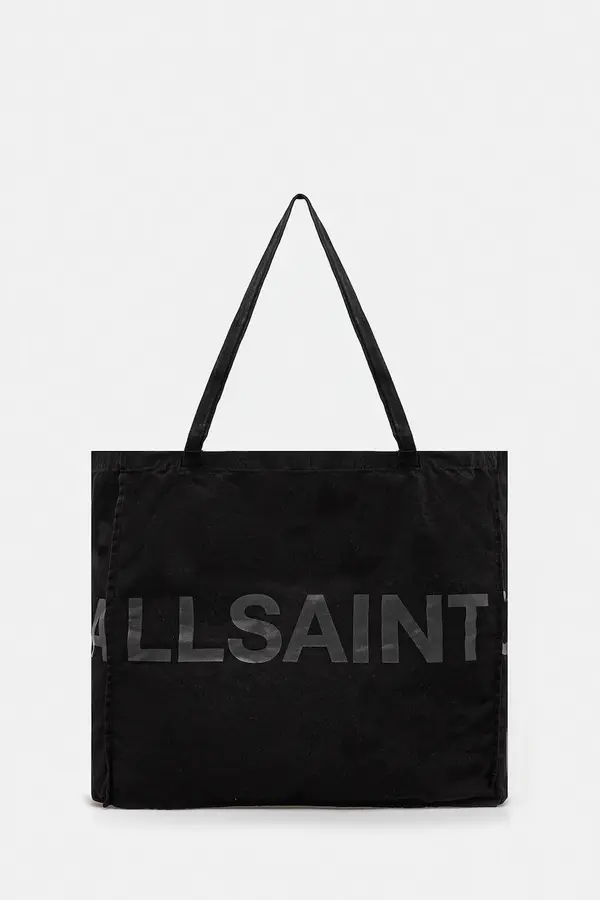 AllSaints Bombažna vrečka AllSaints LARGE 46 x 42 x 19 c