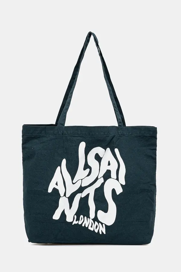 AllSaints Bombažna vrečka AllSaints ORLANDO37 x 36 x 11 cm