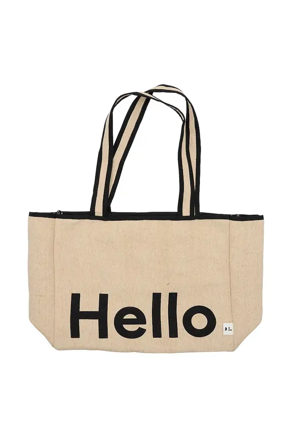 Design Letters Bombažna vrečka Design Letters Hello