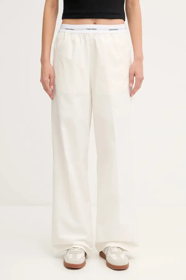 Calvin Klein Jeans Bombažne hlače Calvin Klein Jeans