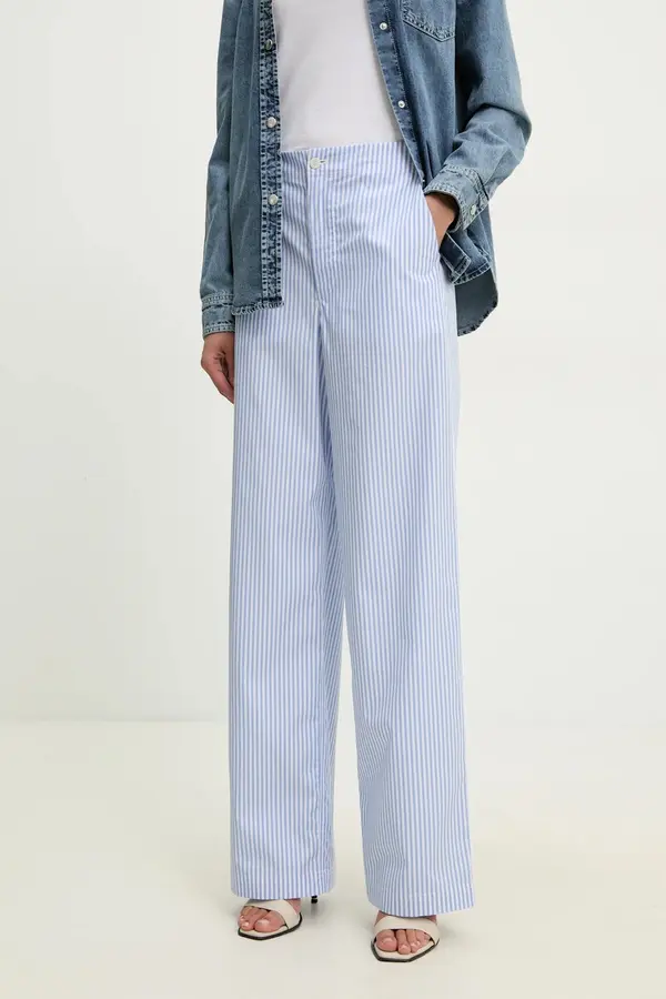 Moschino Jeans Bombažne hlače Moschino Jeans