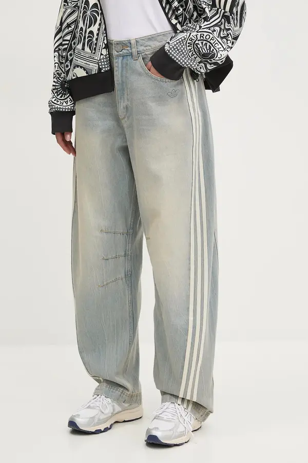 adidas Originals Bombažne kavbojke adidas Originals DENIM BN PANT