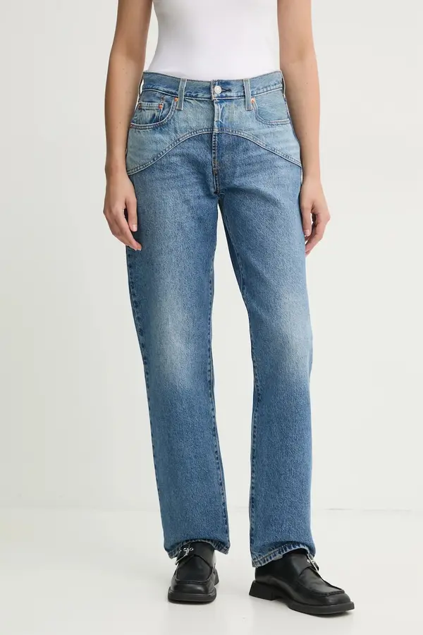 Levi's Bombažne kavbojke Levi's 501 90s WESTERN