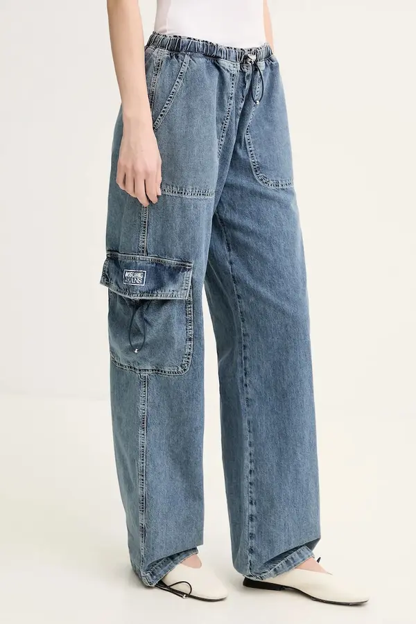 Moschino Jeans Bombažne kavbojke Moschino Jeans