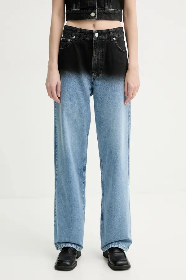 Moschino Jeans Bombažne kavbojke Moschino Jeans