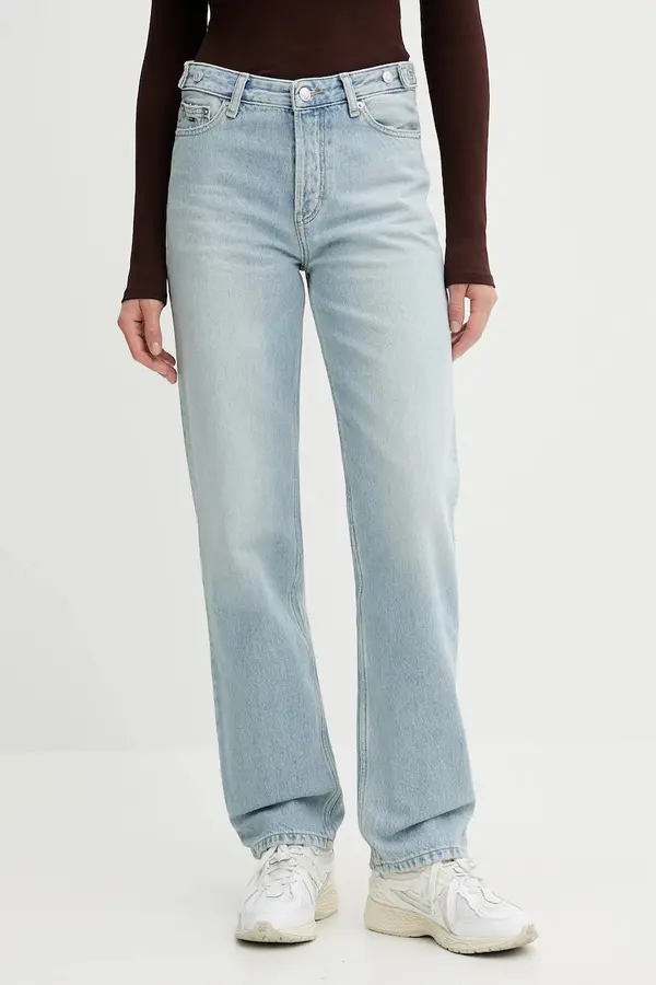Tommy Jeans Bombažne kavbojke Tommy Jeans