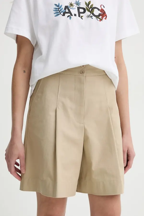 A.P.C. Bombažne kratke hlače A.P.C. short orlane