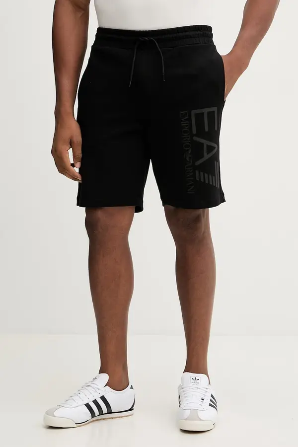 EA7 Emporio Armani Bombažne kratke hlače EA7 Emporio Armani
