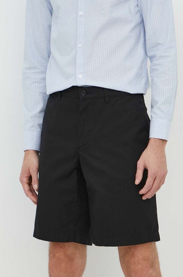 Lacoste Bombažne kratke hlače Lacoste črna barva
