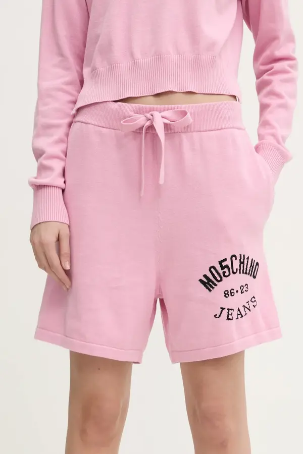Moschino Jeans Bombažne kratke hlače Moschino Jeans