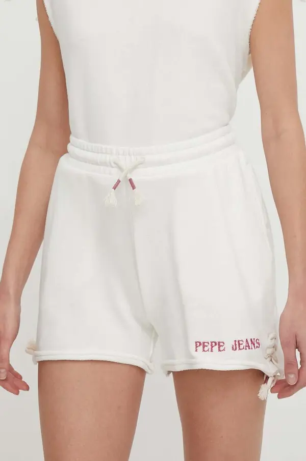 Pepe Jeans Bombažne kratke hlače Pepe Jeans Kendall