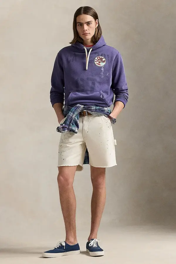 Polo Ralph Lauren Bombažne kratke hlače Polo Ralph Lauren Flat Front