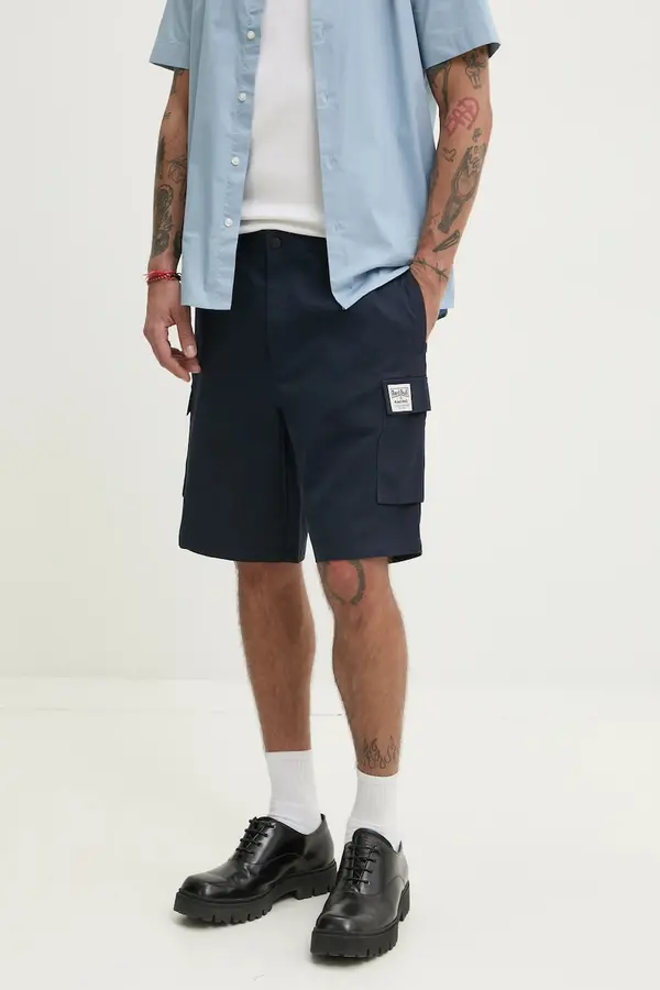Red Bull Racing x Pepe Jeans Bombažne kratke hlače Red Bull Racing x Pepe Jeans CARGO SHORT