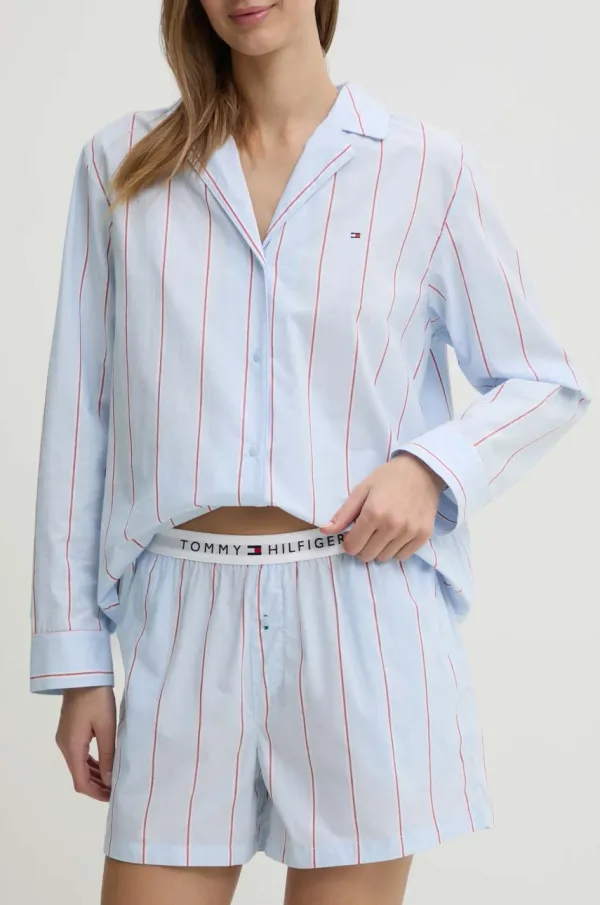 Tommy Hilfiger Bombažne kratke hlače Tommy Hilfiger UW0UW05765