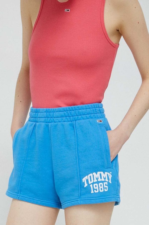Tommy Jeans Bombažne kratke hlače Tommy Jeans