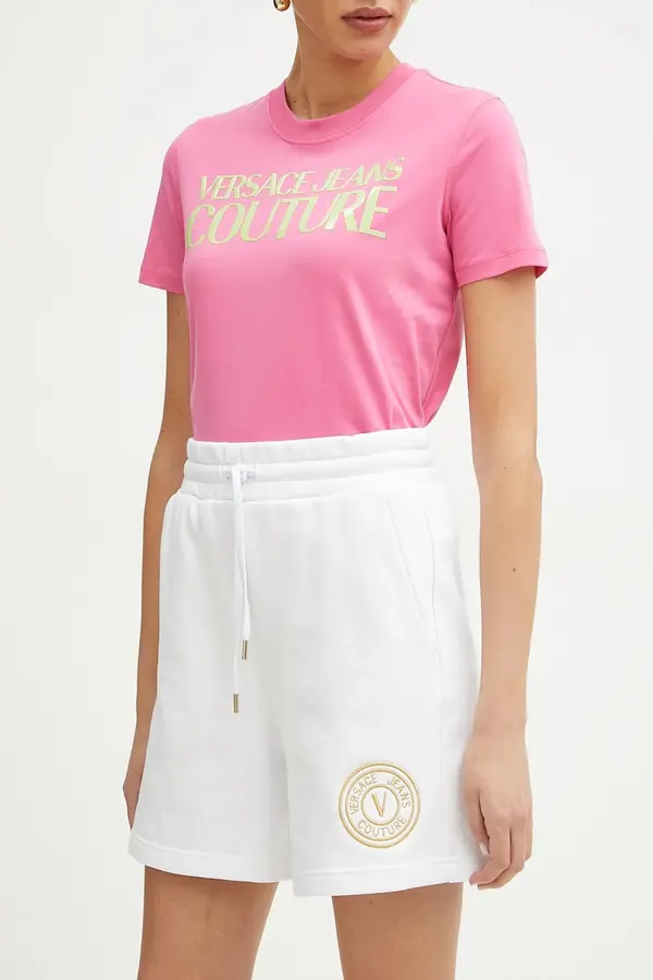 Versace Jeans Couture Bombažne kratke hlače Versace Jeans Couture