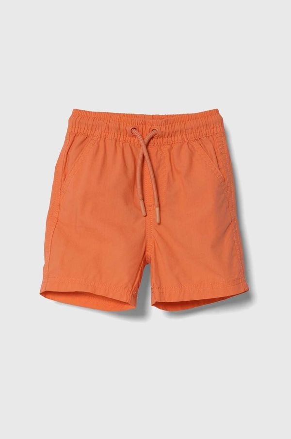 Zippy Bombažne kratke hlače za dojenčke zippy oranžna barva