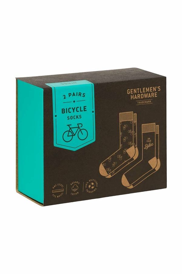 Gentlemen's Hardware Bombažne nogavice Gentelmen's Hardware Bike 2-pack