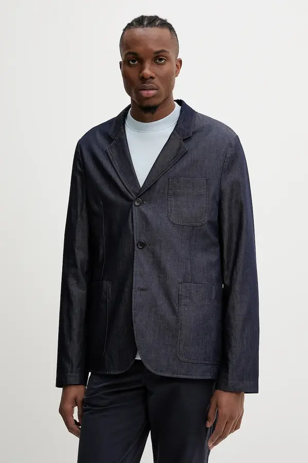 PS Paul Smith Bombažni blazer PS Paul Smith