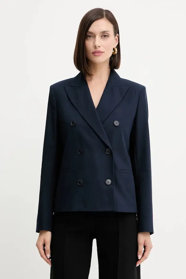 Weekend Max Mara Bombažni blazer Weekend Max Mara TAPPETO