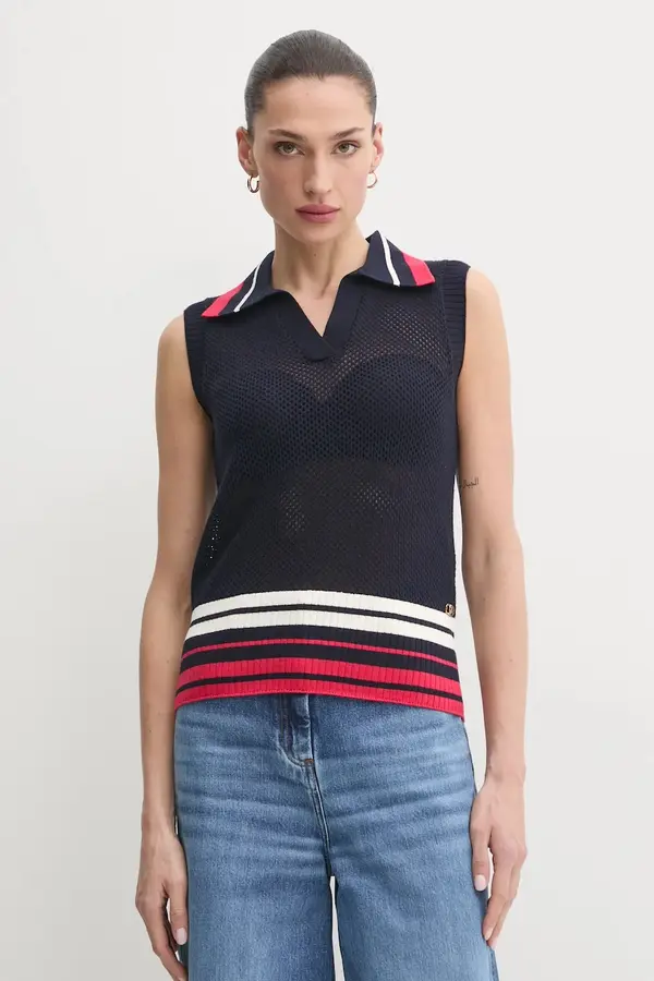 Liu Jo Bombažni brezrokavnik Liu Jo
